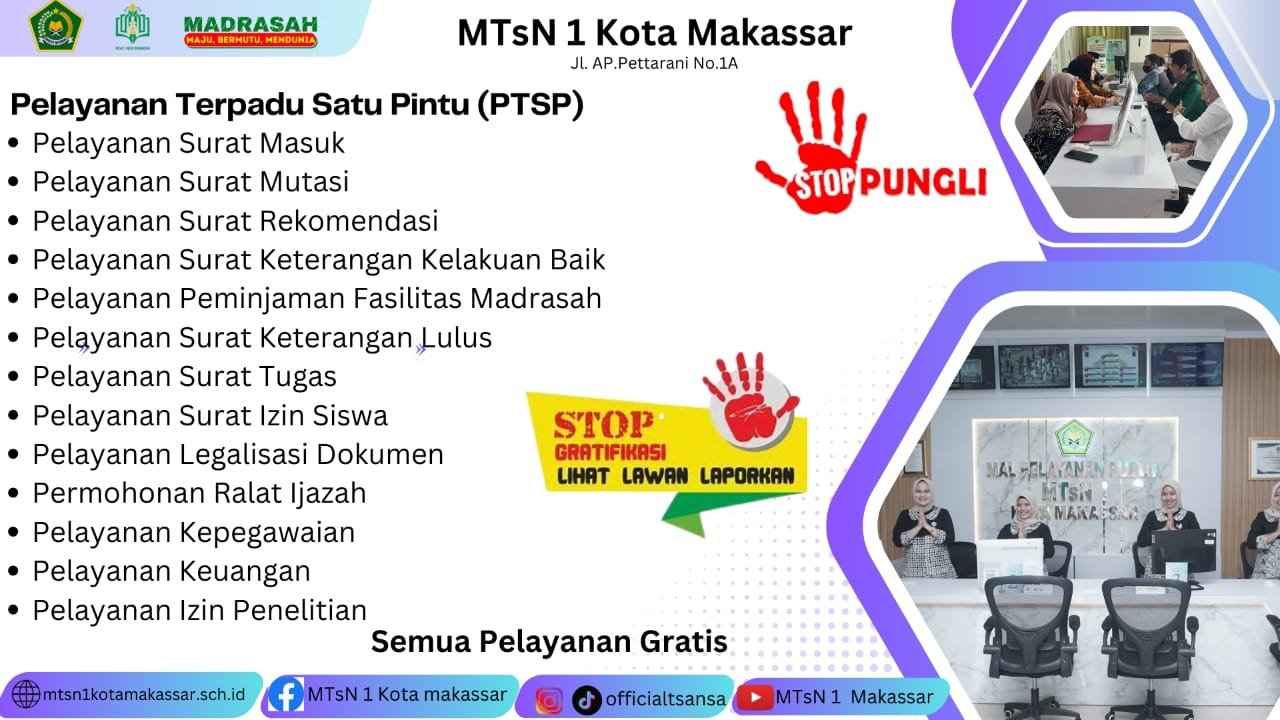 Pelayanan Terpadu Satu Pintu (PTSP)