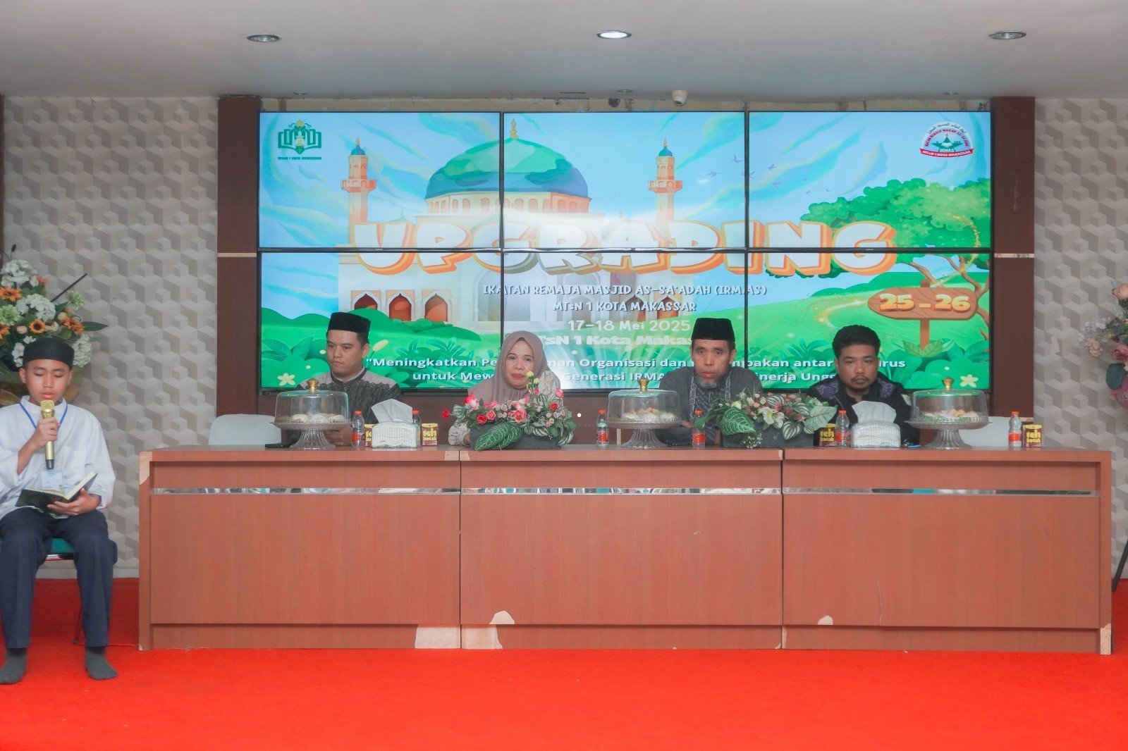 Ekskul IRMAS MTsN 1 Kota Makassar Melaksanakan Upgrading Pengurus, Tingkatkan Kekompakan dan Kinerja Organisasi