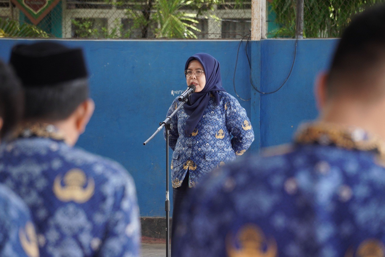 MTsN 1 Kota Makassar Laksanakan Apel Peringatan Hari Kesadaran Nasional