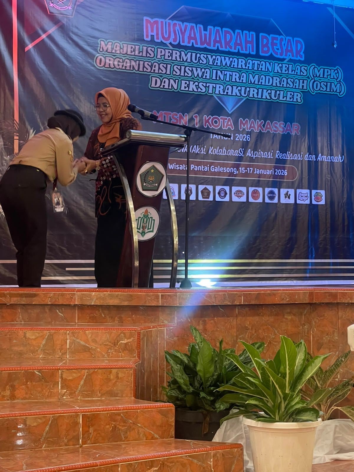 MTsN 1 Kota Makassar Laksanakan Musyawarah Besar MPK, OSIM, dan Ekstrakurikuler Tahun 2026