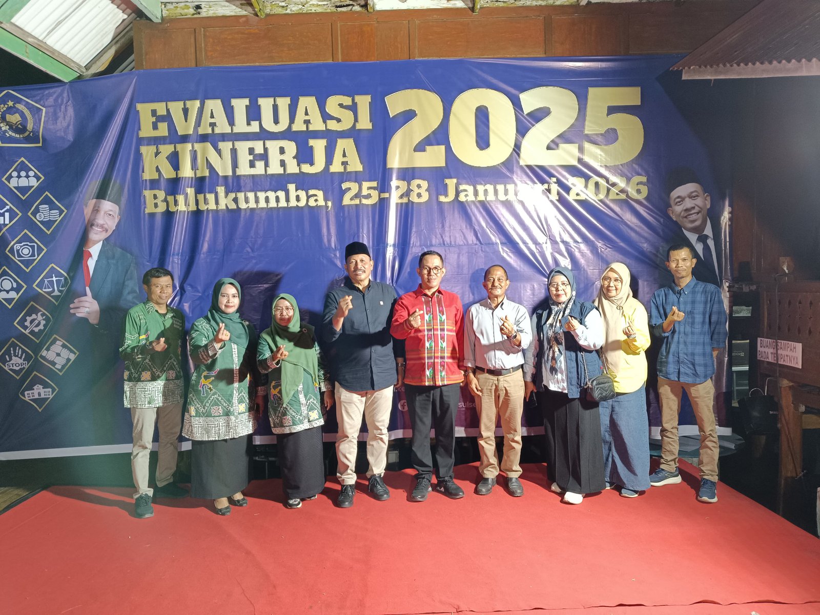 Kepala Madrasah MTsN 1 Kota Makassar Mengikuti Pelaksanaan Evaluasi Kinerja Anggaran Kemenag Sulsel yang Diikuti Seluruh KPA dan Operator Anggaran