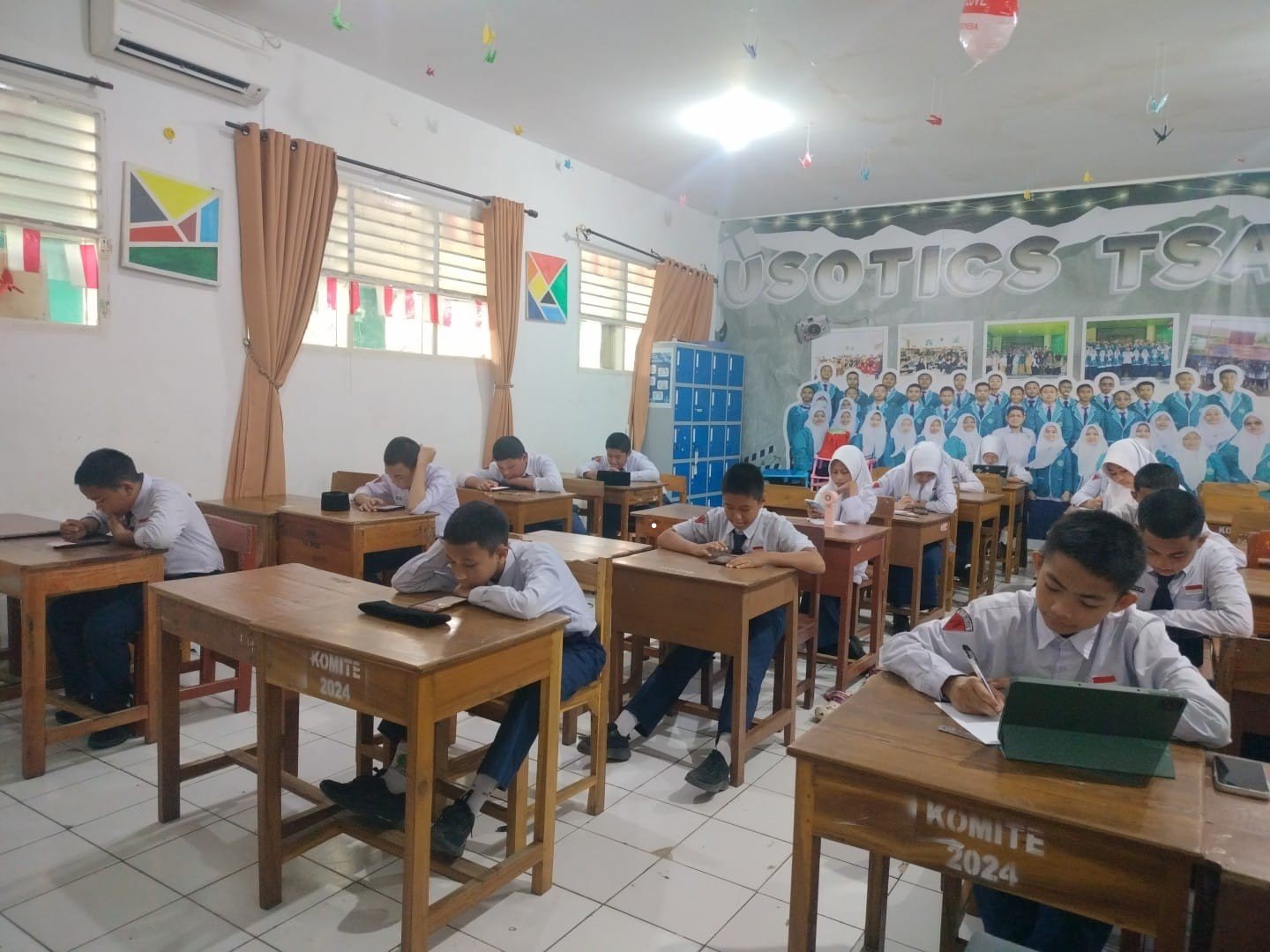 MTsN 1 Kota Makassar Laksanakan Asesmen Sumatif Akhir Semester Genap Tahun Pelajaran 2025/2026