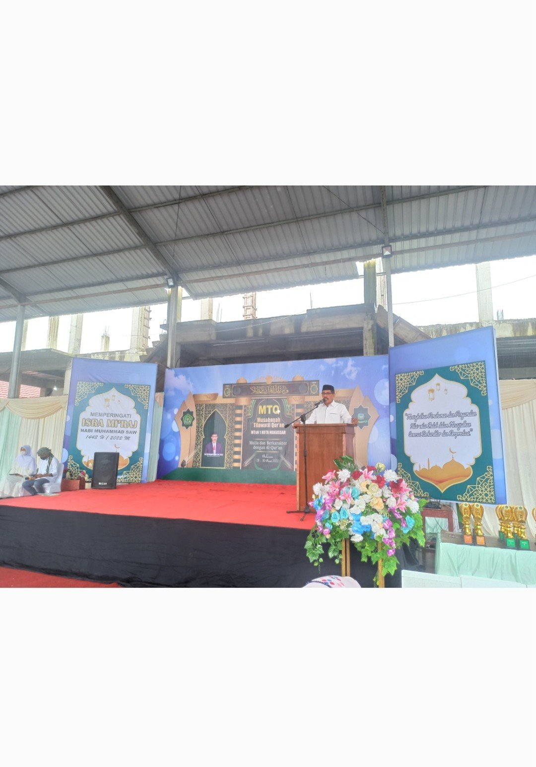 MTsN 1 Kota Makassar Menyelenggarakan Musabaqoh Tilawatil Quran (MTQ) dan Peringatan Isra Miraj Nabi Muhammad Saw 1443 H