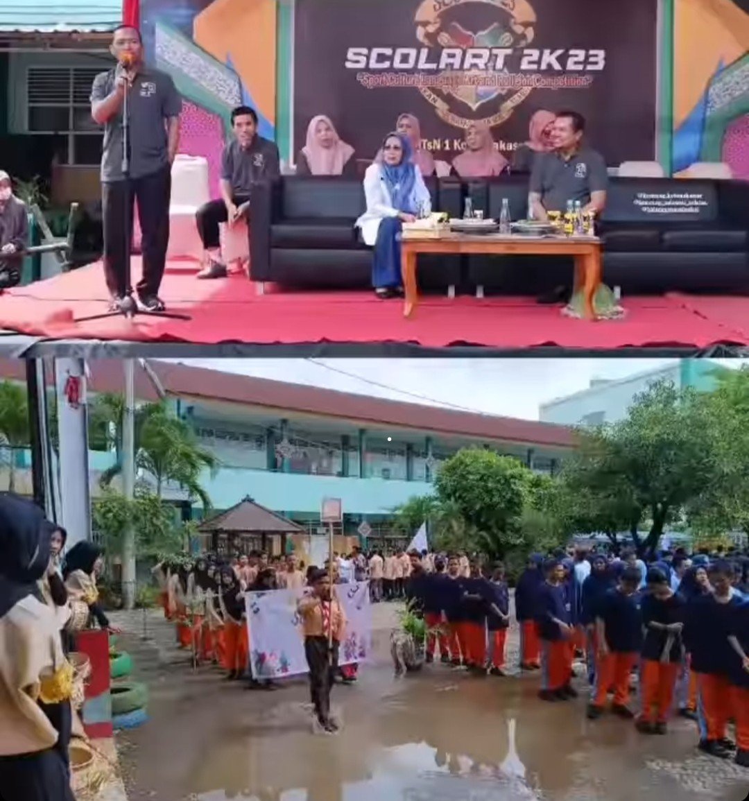 Sports Culture Language Art & Religion Competition (SCOLART) MTsN 1 Kota Makassar Tahun 2023
